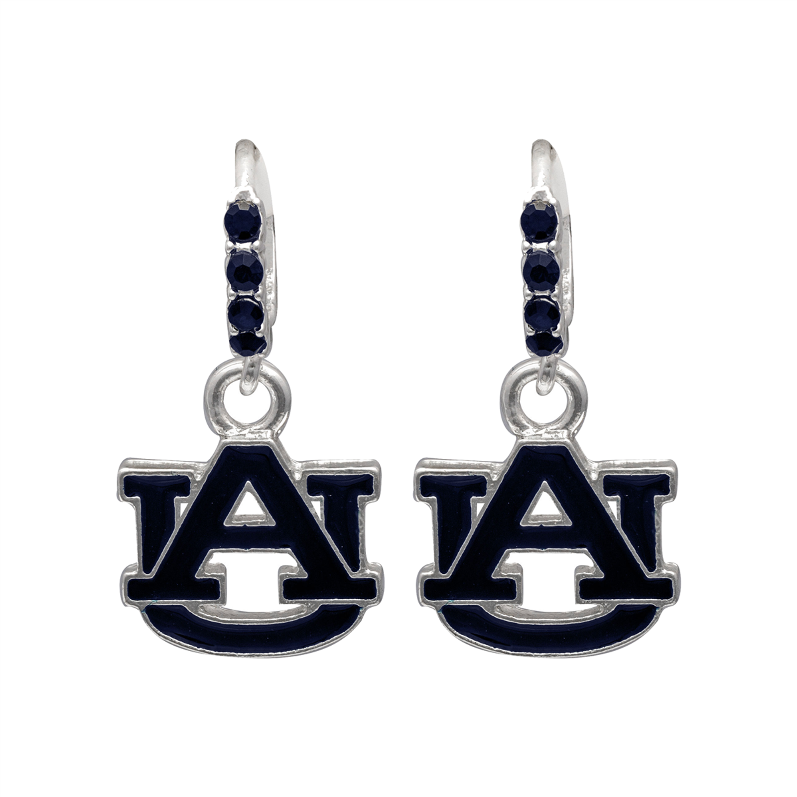 New Auburn Tigers Women's Electra Dangle Earrings, Fish Hook, Ncaa